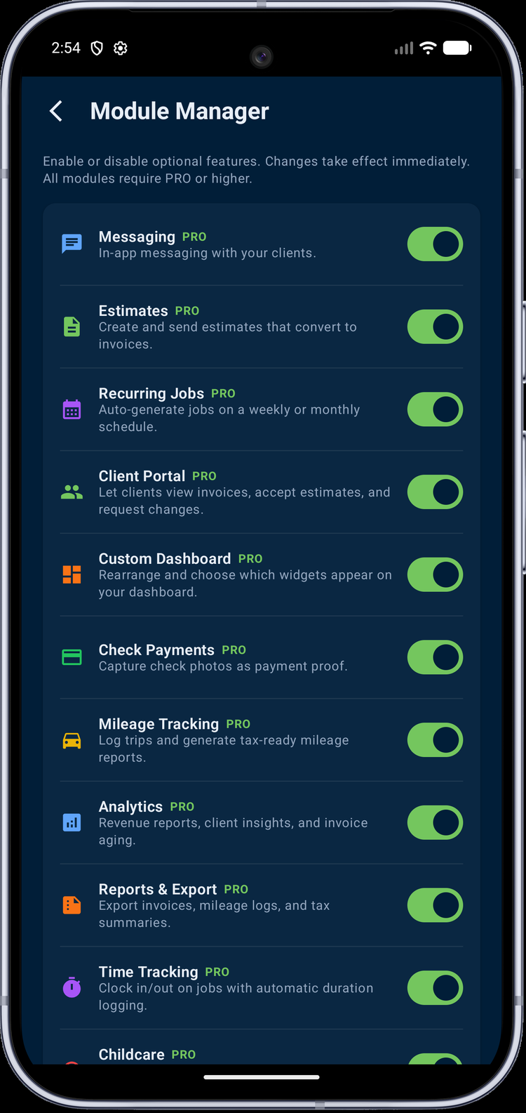 Module manager