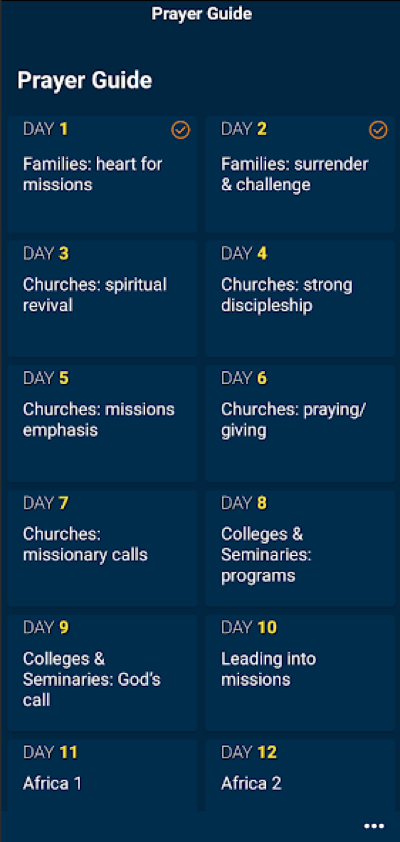 Pray938 &mdash; Prayer Guide