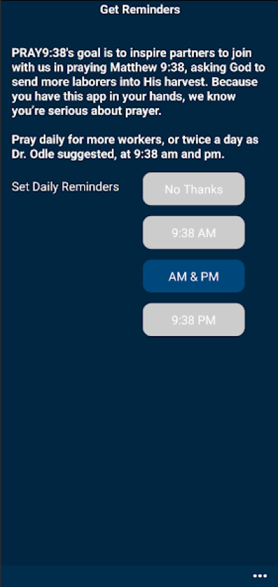 Pray938 &mdash; home widget