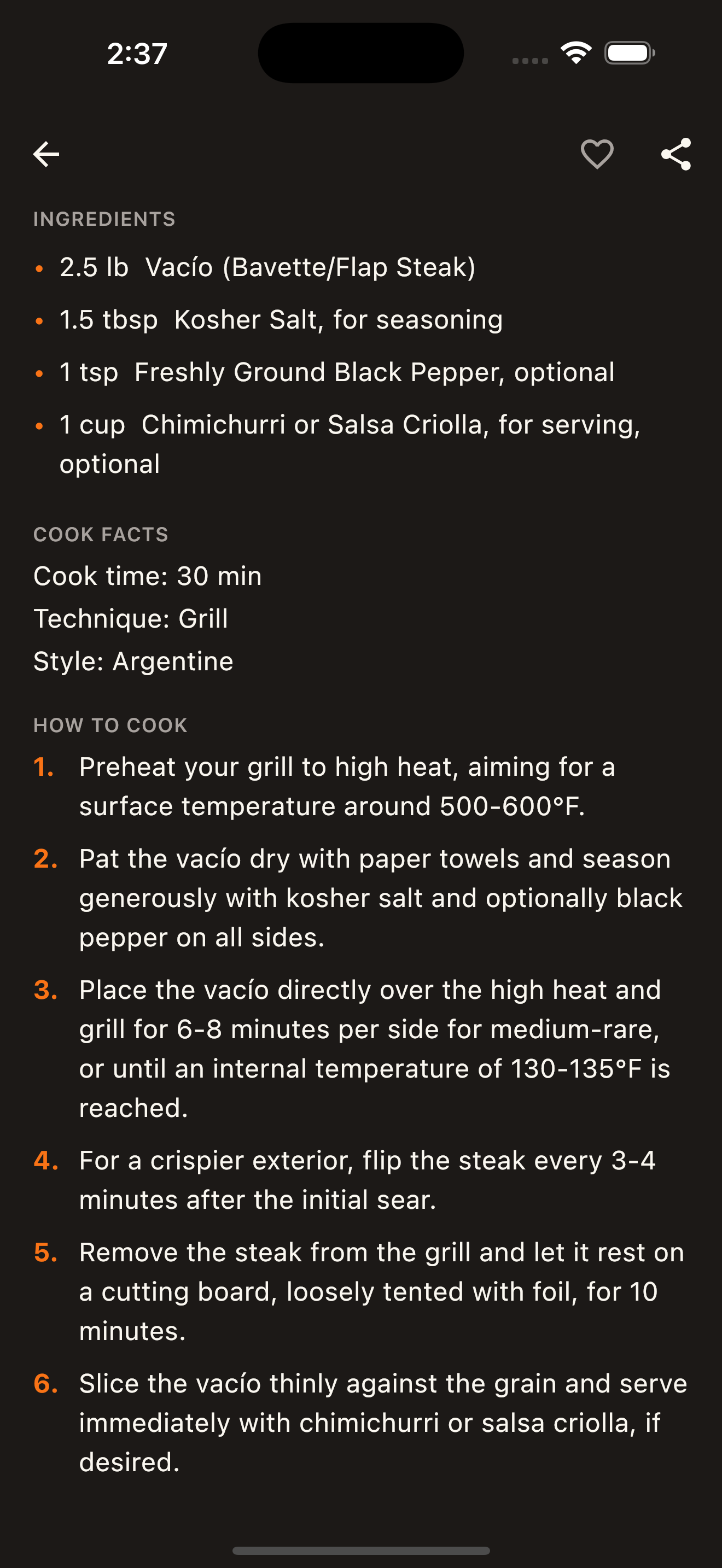 Cook facts and step-by-step instructions